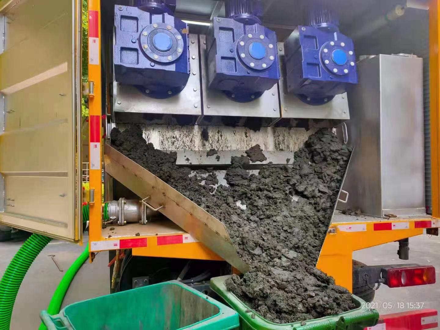 九龙化粪池清掏城市维护站-泥浆净化干湿分离处理